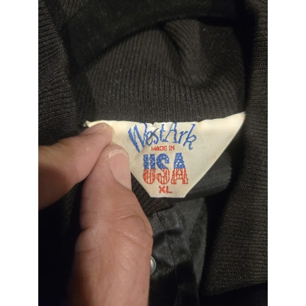 Vintage Chevrolet Heartbeat Of America Satin Bomber Jacket USA XXL GM